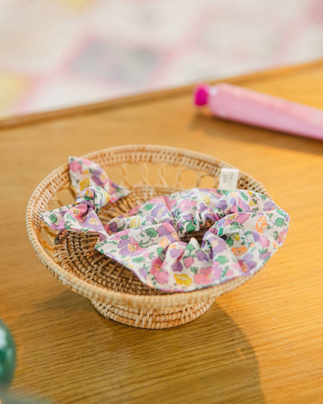 Kit couture bandeau, barrette & chouchou Anna-Rose – Accessoires Liberty fille 3-7 ans Com'1 Idée
