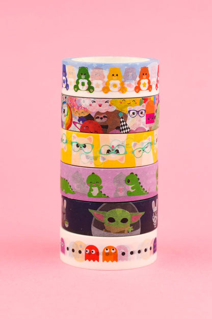 Washi Tape Pac Man – Ruban Adhésif Gaming Rétro Kawaii Studio Inktvis B.V.