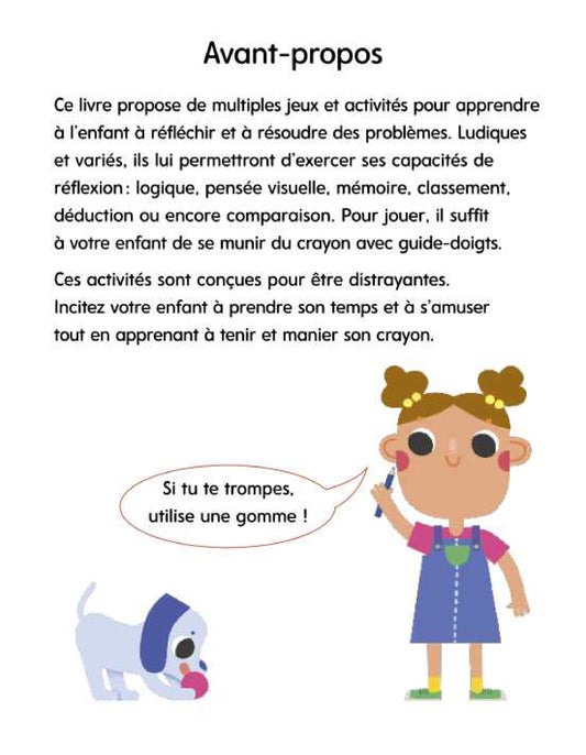 Mes Premières Activités – J’Observe, Je Compte, J’Entoure | Cahier Maternelle Edition Fleurus