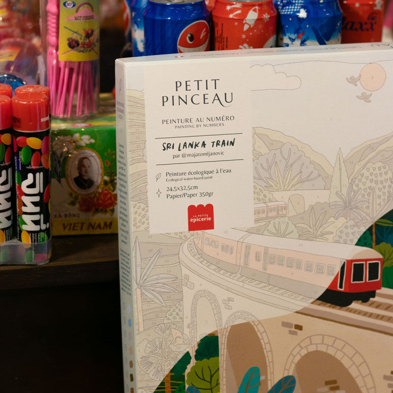 Coffret Sri Lanka Train disponible chez Joy Cadeaux