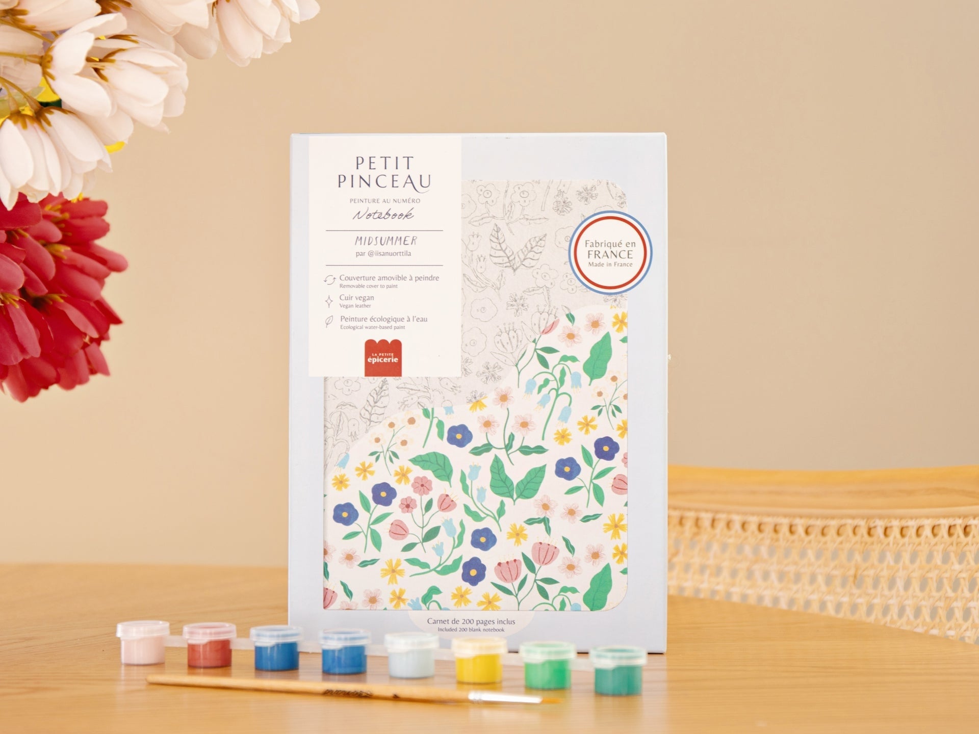 Carnet à Peindre Midsummer – Notebook Peinture au Numéro Petit Pinceau LA PETITE EPICERIE
