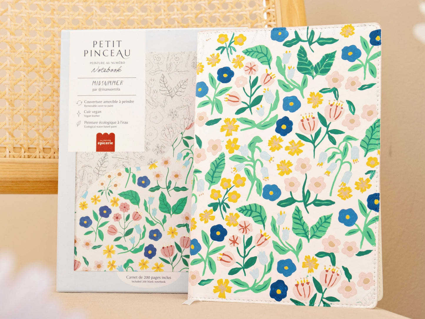 Carnet à Peindre Midsummer – Notebook Peinture au Numéro Petit Pinceau LA PETITE EPICERIE
