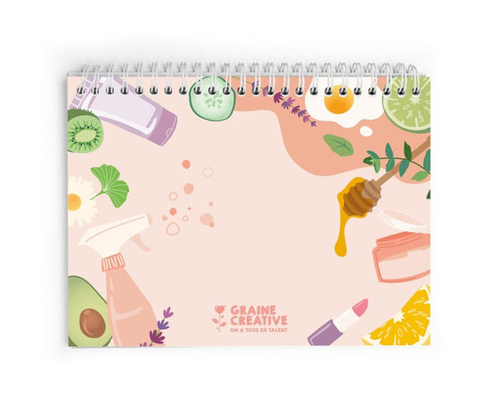 Carnet Mes Recettes Cosmétiques & Entretien – DIY Maison & Zéro Déchet GRAINE CREATIVE