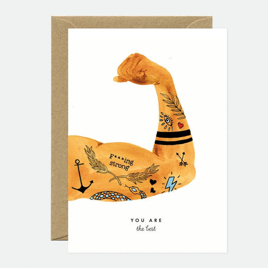 Carte de vœux encouragement You’re the Best Man – All the Ways to Say All the ways to say