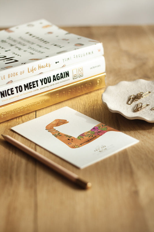 Carte de vœux dorée You’re the Best Woman – All the Ways to Say All the ways to say