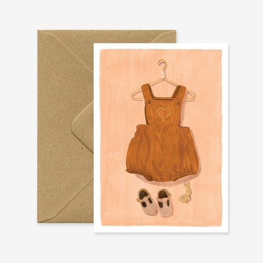 Carte de naissance Overall Cognac Baby – All the Ways to Say All the ways to say