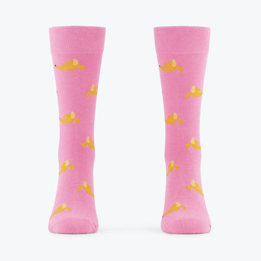 Chaussettes & Boxer Banane en Coton Bio – Cadeau Homme Original Ton sur Ton