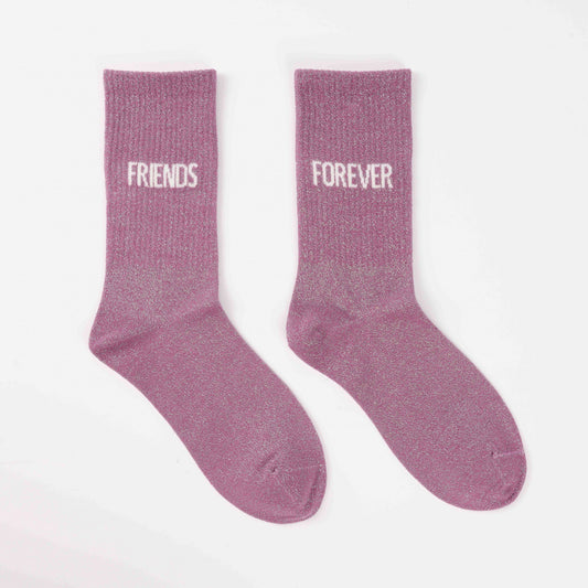 Chaussettes Dépareillées FRIENDS / FOREVER à Paillettes (36-42) JOY!