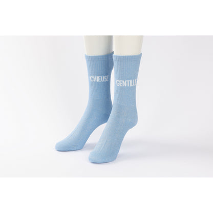Chaussettes Dépareillées GENTILLE / CHIEUSE à Paillettes (36-42) JOY!