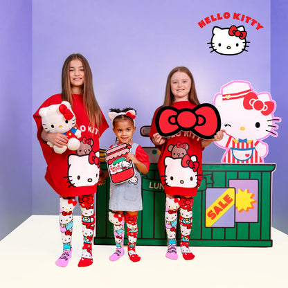 MADMIA – Chaussettes Hello Kitty 3D – Mi-bas dépareillés kawaii MADMIA