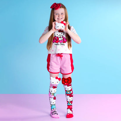 MADMIA – Chaussettes Hello Kitty 3D – Mi-bas dépareillés kawaii MADMIA
