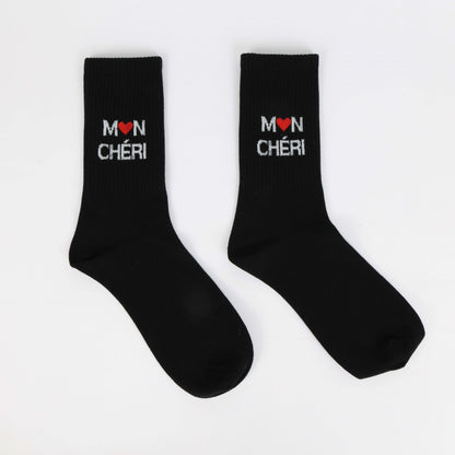 chaussettes homme MON CHÉRI taille 39 45 idée cadeau amoureux original