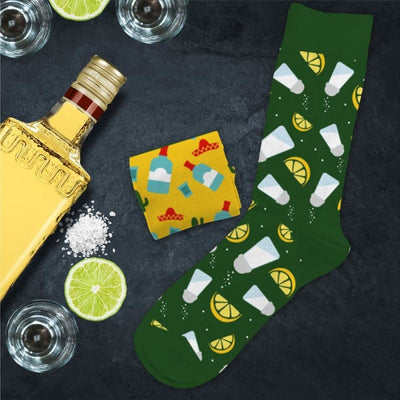 Chaussettes Humoristiques Tequila / Paf – Plats & Boissons Mythiques JOY!