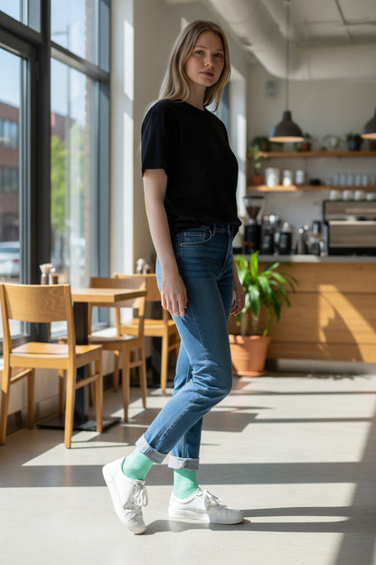 Chaussettes JOLIE NANA à Paillettes – Message Fun & Féminin (36-42) JOY!