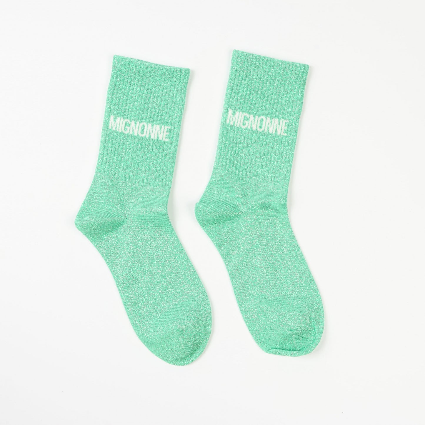 Chaussettes MIGNONNE à Paillettes – Message Tendre & Féminin (36-42) JOY!