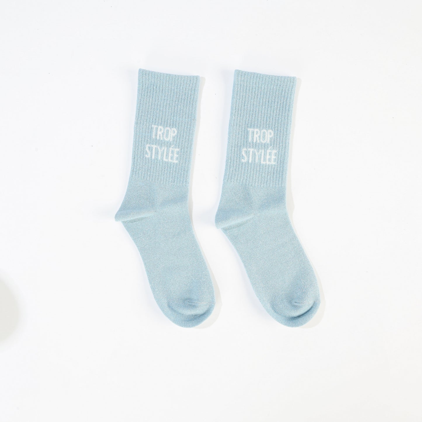 Chaussettes TROP STYLÉE à Paillettes – Message Mode & Tendance (36-42) JOY!