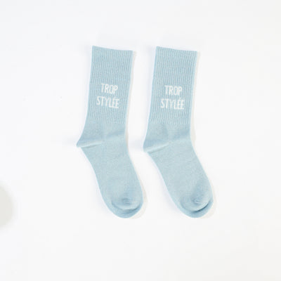 Chaussettes TROP STYLÉE à Paillettes – Message Mode & Tendance (36-42) JOY!