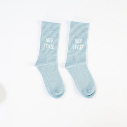Chaussettes TROP STYLÉE à Paillettes – Message Mode & Tendance (36-42) JOY!