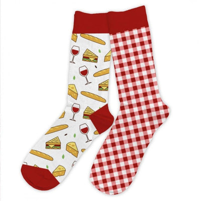 Chaussettes Humoristiques Bon Vivant – Plats & Boissons Mythiques JOY!