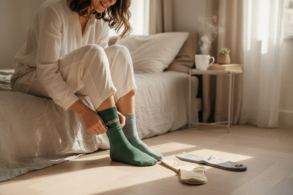 Coffret Trio Chaussettes Paillettes Fantaisie – Tata d’Amour, Éblouissante & Élégante JOY!