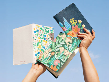 Notebook à Peindre – Leaping Leopards | Carnet créatif à personnaliser | La Petite Épicerie la petite epicerie