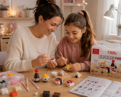 Coffret créatif FIMO sur le thème du Japon kawaii