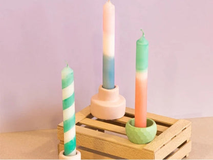 Coffret créatif bougies DIY avec cire pigments et livret explicatif