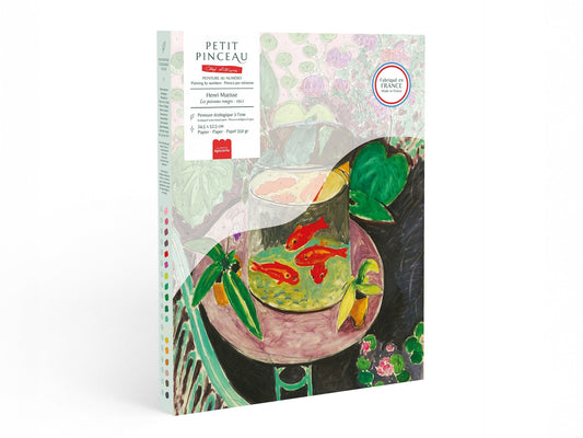 Coffret Peinture au Numéro Les Poissons Rouges – Henri Matisse LA PETITE EPICERIE