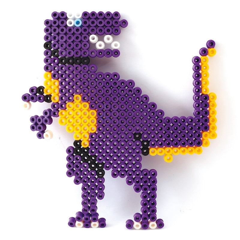 Boîte Perlou Dinosaures 3000 Perles – Kit Perles à Repasser Créatif GRAINE CREATIVE