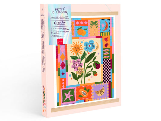 Coffret Petit Diamond La Petite Épicerie Cosmo Sun, kit diamond painting complet