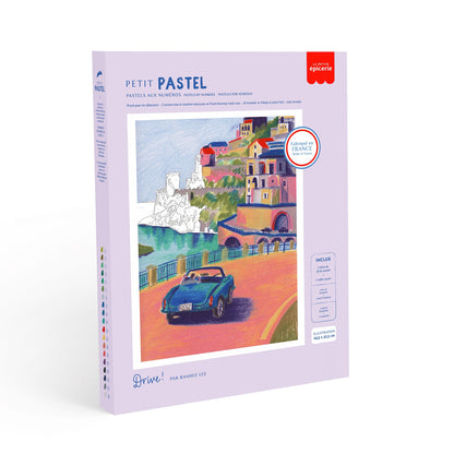 Coffret Petit Pastel Drive pastel par numéro créatif