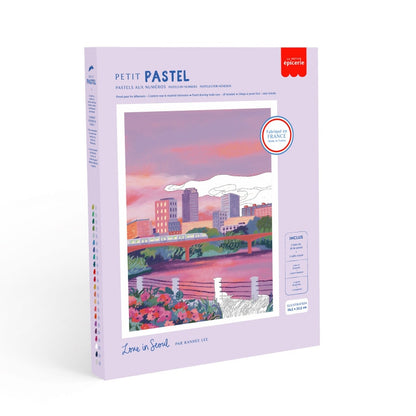 Coffret Petit Pastel Love in Seoul – pastel par numéro créatif et relaxant