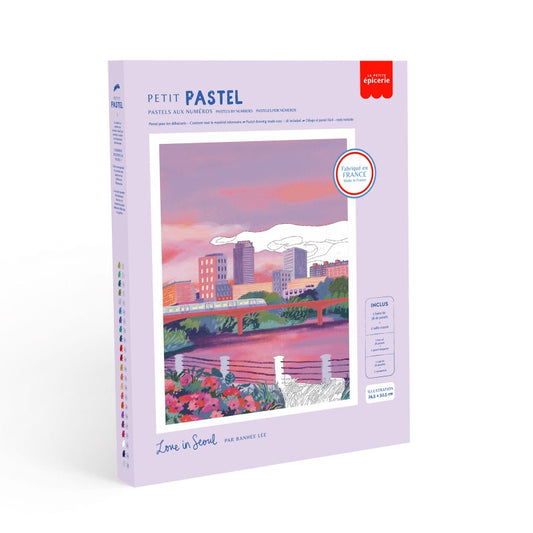 Coffret Petit Pastel Love in Seoul – pastel par numéro créatif et relaxant