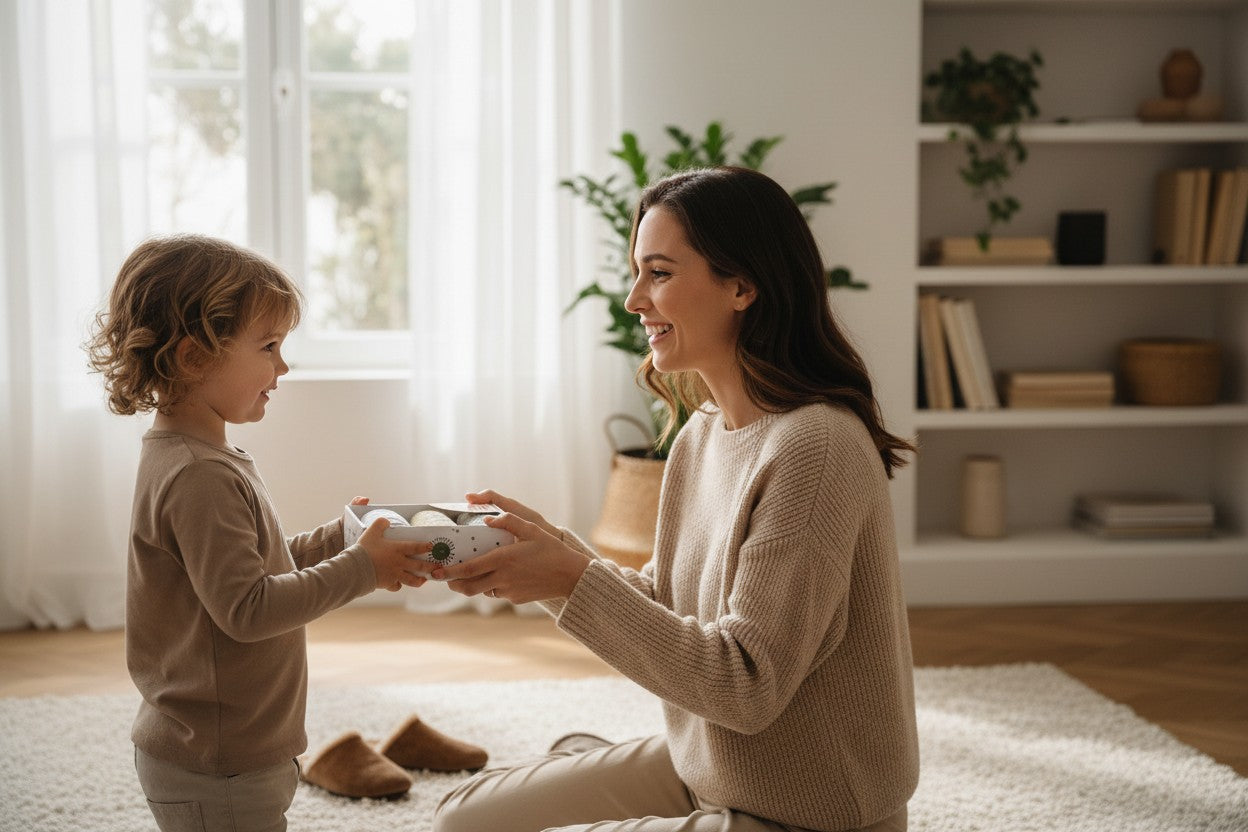 Coffret Trio Chaussettes Paillettes Fantaisie – Tata d’Amour, Éblouissante & Élégante JOY!