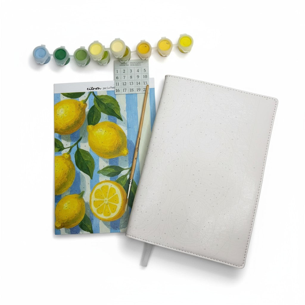 Notebook à Peindre – Citrons Carnet créatif à personnaliser | La Petite Épicerie LA PETITE EPICERIE