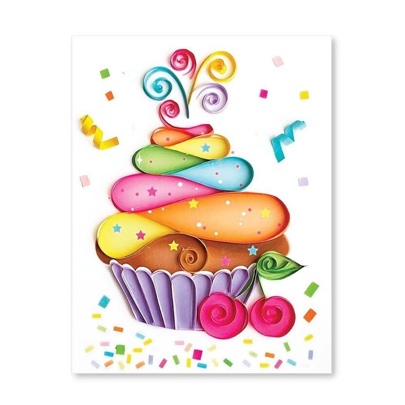 Coffret Quilling Sweet Treats BOX CANDIY® – Kit Créatif Papier Gourmand Enfant dès 6 ans JOY!