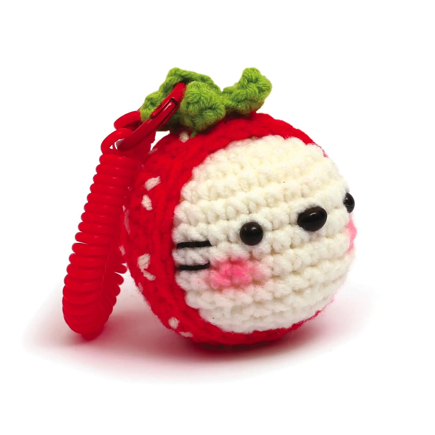 Kit Crochet Easygurumi Fraise – Graine Créative | Amigurumi débutant DIY GRAINE CREATIVE