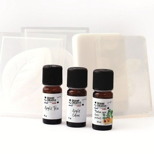 Kit DIY Savons aux Poudres d’Argiles – Graine Créative | Savons artisanaux maison GRAINE CREATIVE