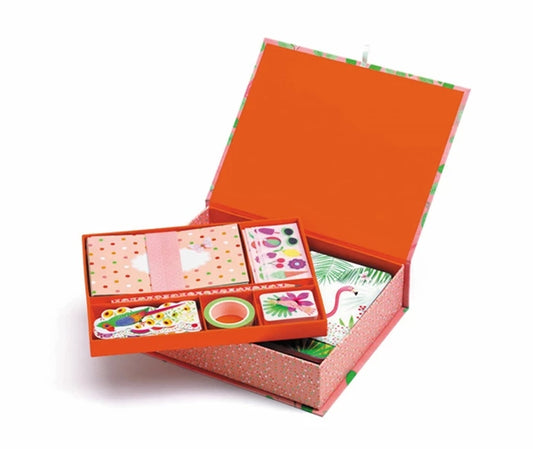 Papeterie Box Marie Djeco – Coffret Papeterie Créative Lovely Paper Djeco