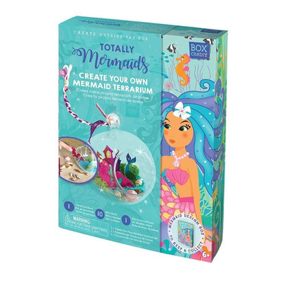 Coffret Terrarium Sirène BOX CANDIY® – Kit Créatif Enfant Univers Marin dès 6 ans BoxCanDIY