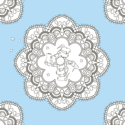 Livre de mandalas du Petit Prince pour activité créative et détente