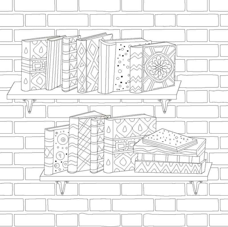 Lecture cosy – Livre de coloriage cocooning et détente Editions Marabout