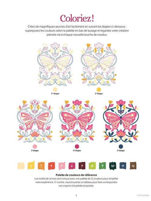 Parenthèse zen – Livre de coloriage relaxant et créatif multi-techniques Editions Marabout