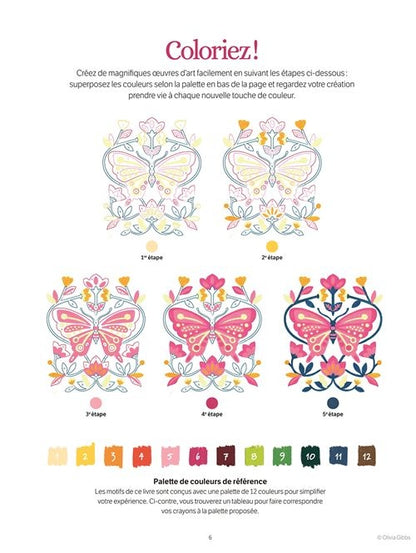 Parenthèse zen – Livre de coloriage relaxant et créatif multi-techniques Editions Marabout