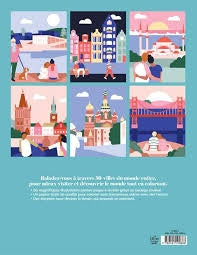 Coloriages Mystères Balade en Ville – Livre Art-Thérapie Adulte Marabout Editions Marabout