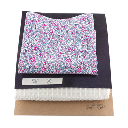 Kit Couture DIY Tote Bag Enfant “Chat” – Sac Liberty Personnalisé à Coudre Com'1 Idée