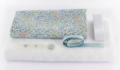 Kit Couture Bien-Être “Liberty Katie & Millie” – Bandeau & Lingettes Lavables DIY Com'1 Idée