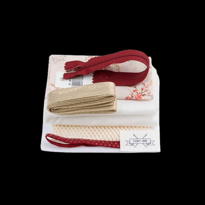 Kit Couture Pochette Beauté “Éloïse” Bridgerton – Liberty Fabrics Édition Limitée DIY Com'1 Idée
