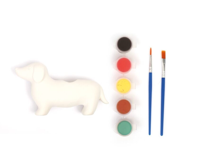 Kit Céramique Teckel à Décorer – Activité DIY Créative Graine Créative GRAINE CREATIVE