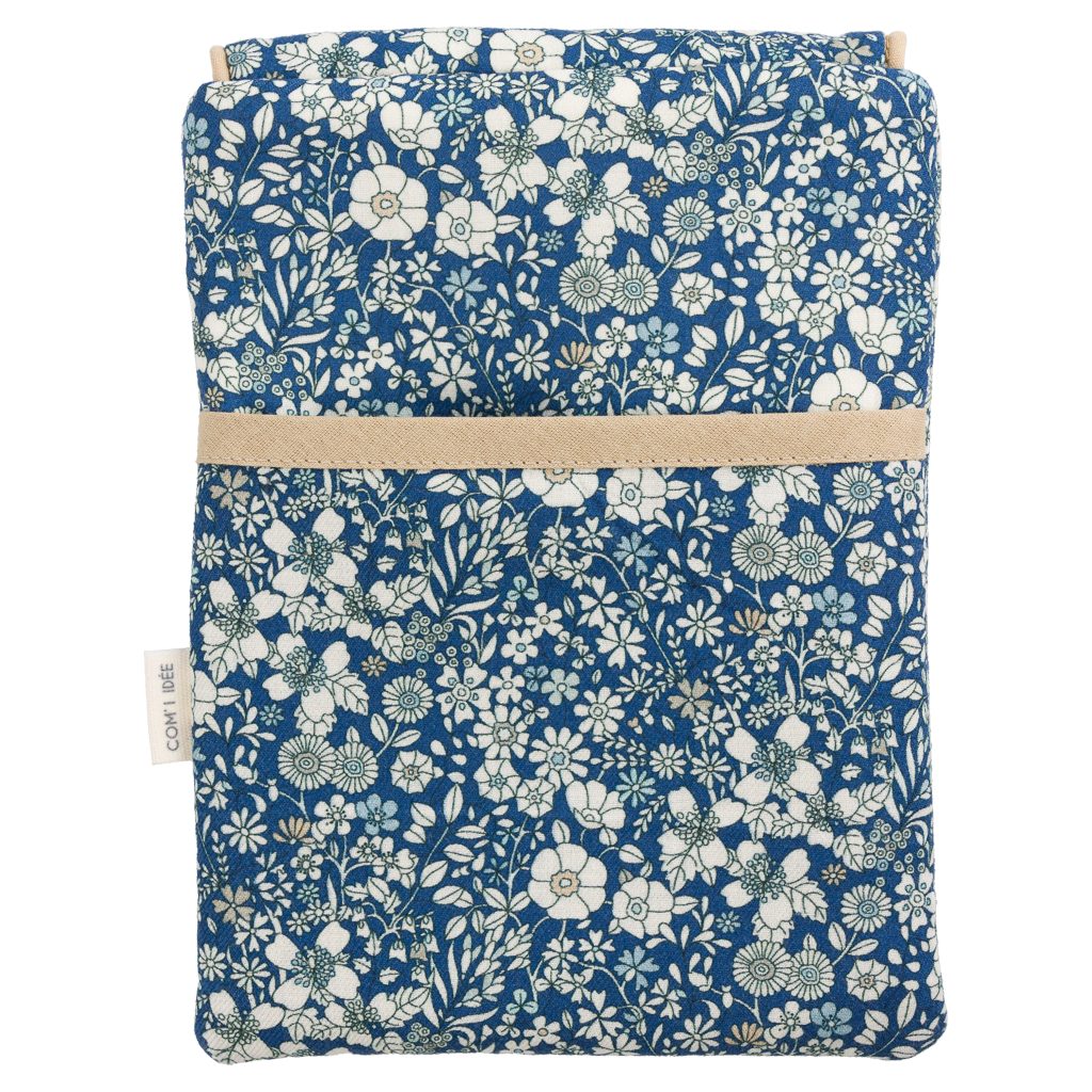 Kit couture pochette liseuse Victor – Étui fleuri rembourré pour Kindle & liseuse 6’’/7’’ Com'1 Idée